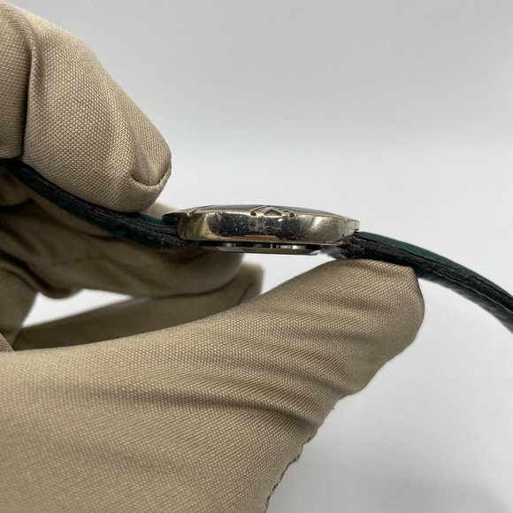 Vintage Surrisi Sterling Silver inlayed Gemstone Watch - Picture 5 of 8